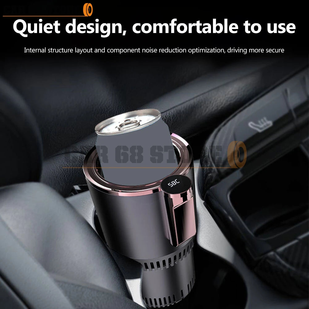 12V Warm/ Cool Smart Car Cup- Heating/ Cooling Cup 2-In-1