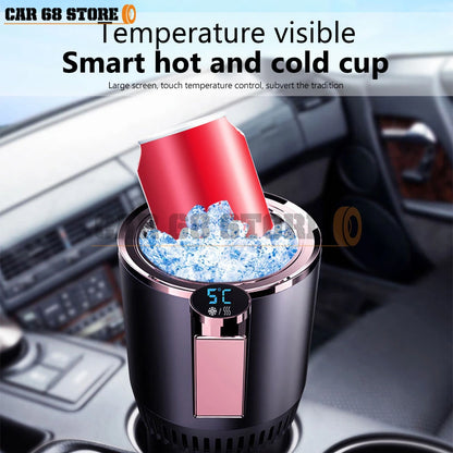 12V Warm/ Cool Smart Car Cup- Heating/ Cooling Cup 2-In-1